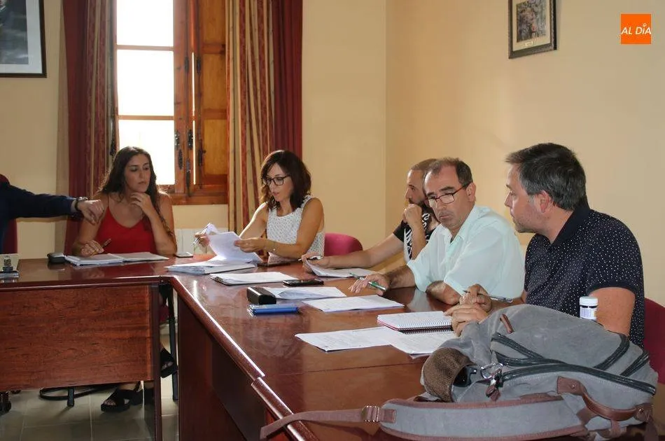 Concejales del Partido Popular en un pleno celebrado en julio de 2019