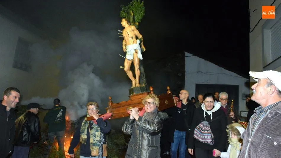 Foto 4 - Celebraci&oacute;n virtual de San Sebasti&aacute;n en los municipios de las Arribes  