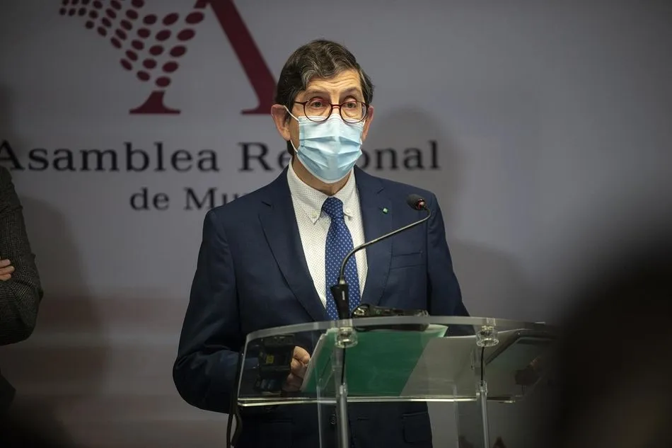 El hasta ahora consejero de Salud, Manuel Villegas