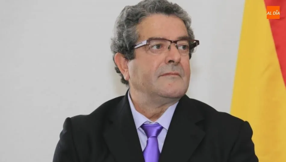 Ciriaco Tardáguila, alcalde de Matilla de los Caños del Río. Foto de archivo