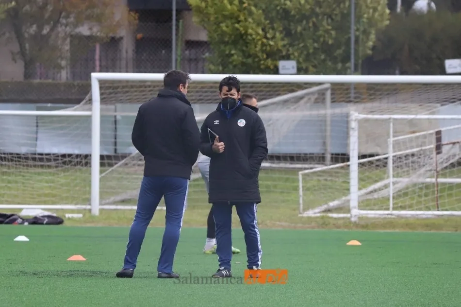 Foto 8 - El Salamanca UDS sigue cogiendo fuerzas para la &lsquo;final&rsquo; en O Vao con una sesi&oacute;n en el Tori  