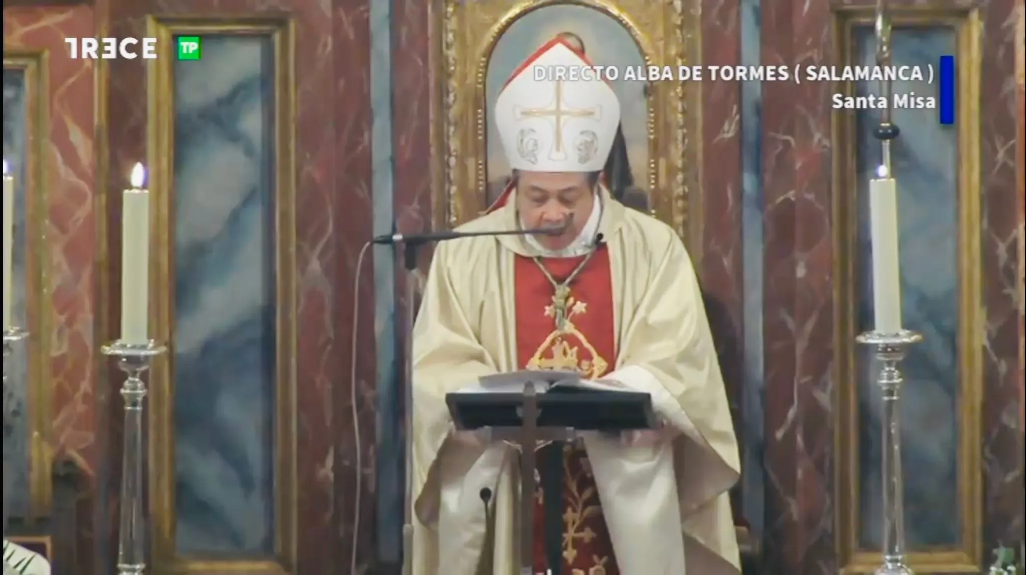 Foto 3 - Homil&iacute;a &iacute;ntegra del nuncio del Papa en Espa&ntilde;a durante la eucarist&iacute;a del 450 aniversario de la...