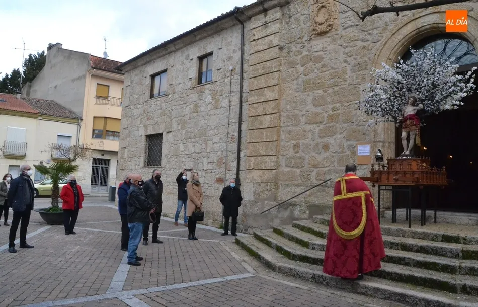 Foto 10 - San Sebasti&aacute;n se asoma a las puertas de San Crist&oacute;bal para suplicar el final de la pandemia  
