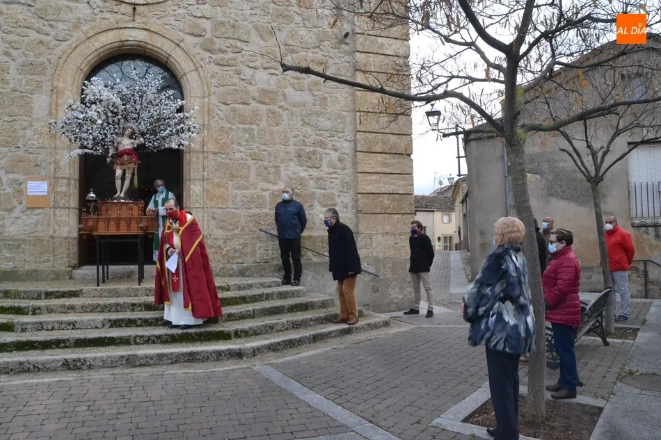 Foto 5 - San Sebasti&aacute;n se asoma a las puertas de San Crist&oacute;bal para suplicar el final de la pandemia  