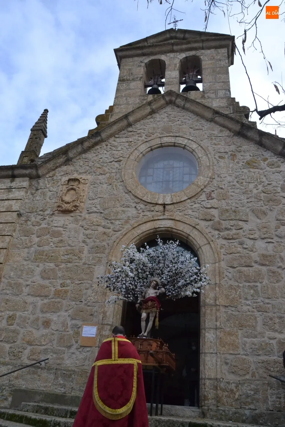 Foto 7 - San Sebasti&aacute;n se asoma a las puertas de San Crist&oacute;bal para suplicar el final de la pandemia  