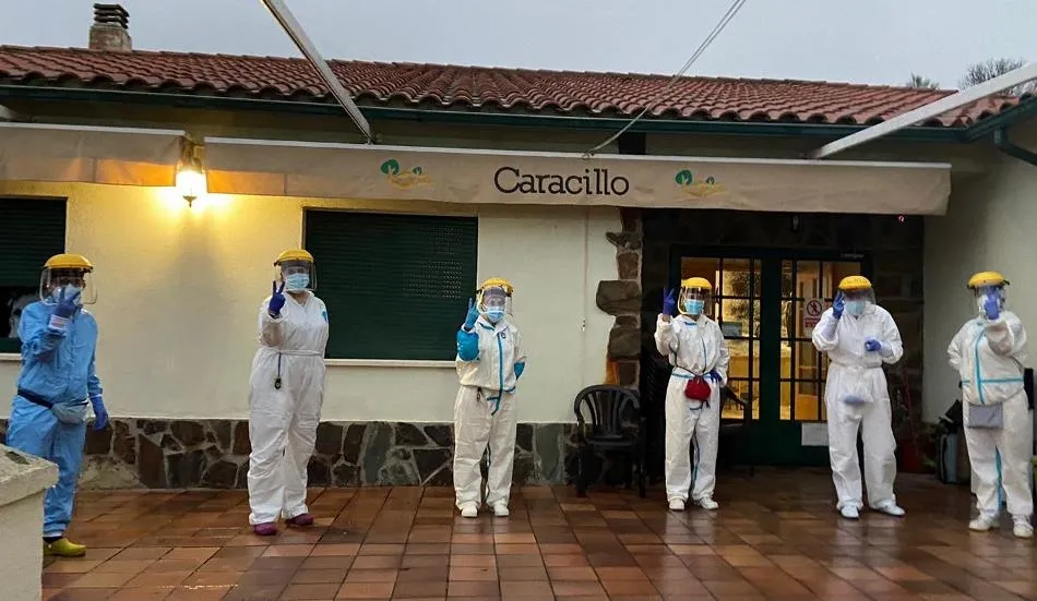 Pleno de negativos en un nuevo cribado a los trabajadores de la Residencia Caracillo  