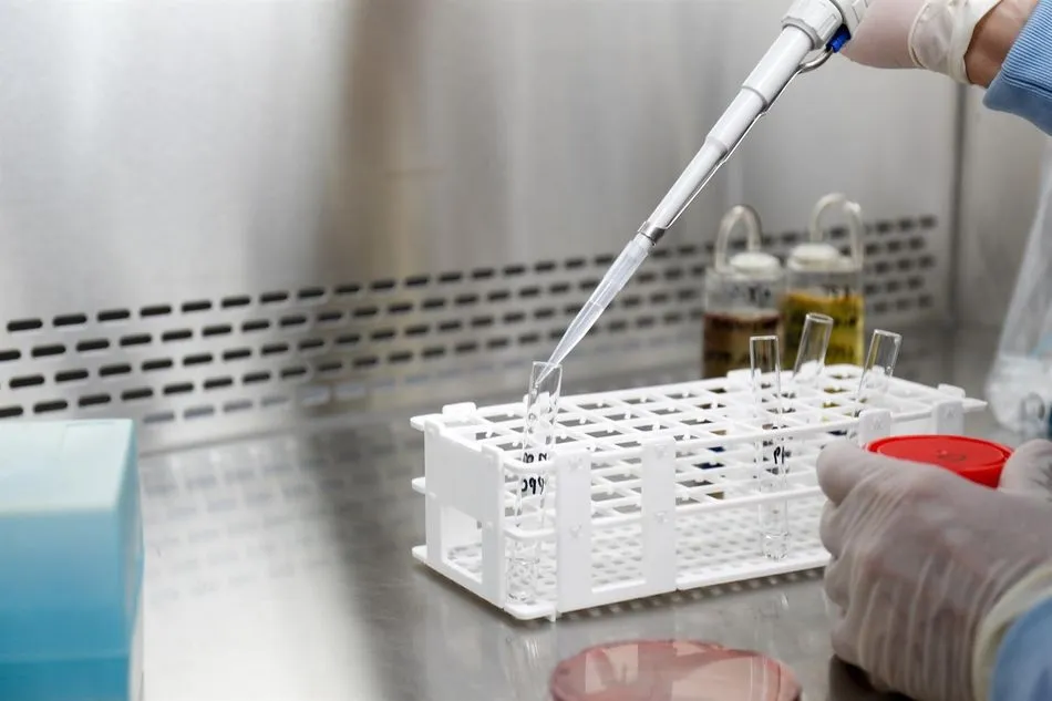 Imagen de archivo de un laboratorio donde se tratan muestras de coronavirus. Foto: EP