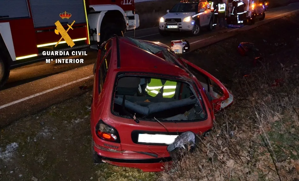 Acusado de 4 delitos un mirobrigense de 35 años que tuvo un accidente de tráfico y huyó del...