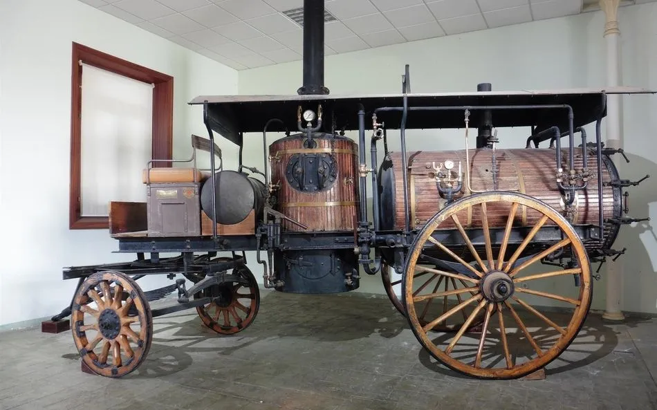 Carro de desinfección restaurado