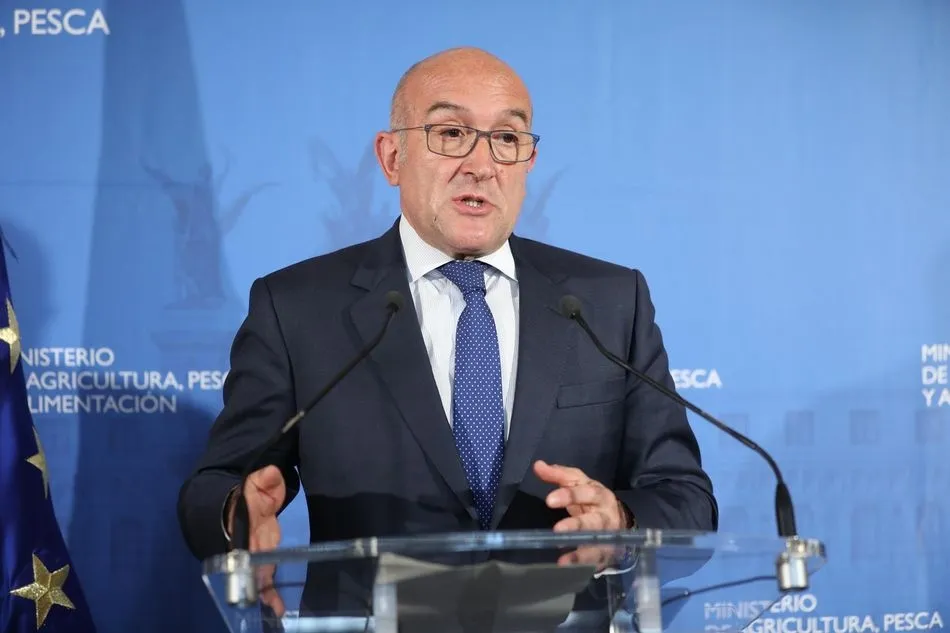 El consejero de Agricultura, Ganadería y Desarrollo Rural de la Junta de Castilla y León, Jesús Julio Carnero. Foto: EP