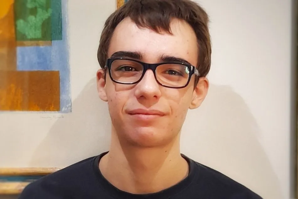 El alumno Carlos González Bueno