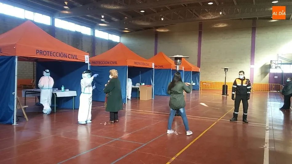 Foto 9 - Se inicia el cribado masivo en Ledesma para frenar el alto n&uacute;mero de contagios