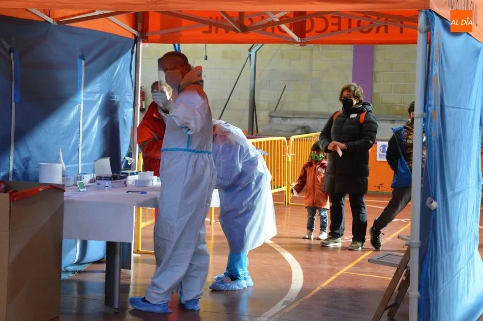 Foto 6 - Se inicia el cribado masivo en Ledesma para frenar el alto n&uacute;mero de contagios