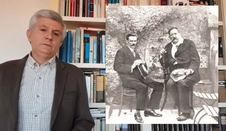 El autor del libro, José Montero Reguera