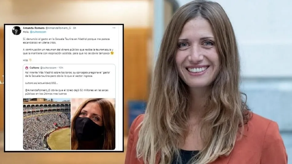 Amanbda Romero, edil de Más Madrid en el Ayuntamiento madrileño