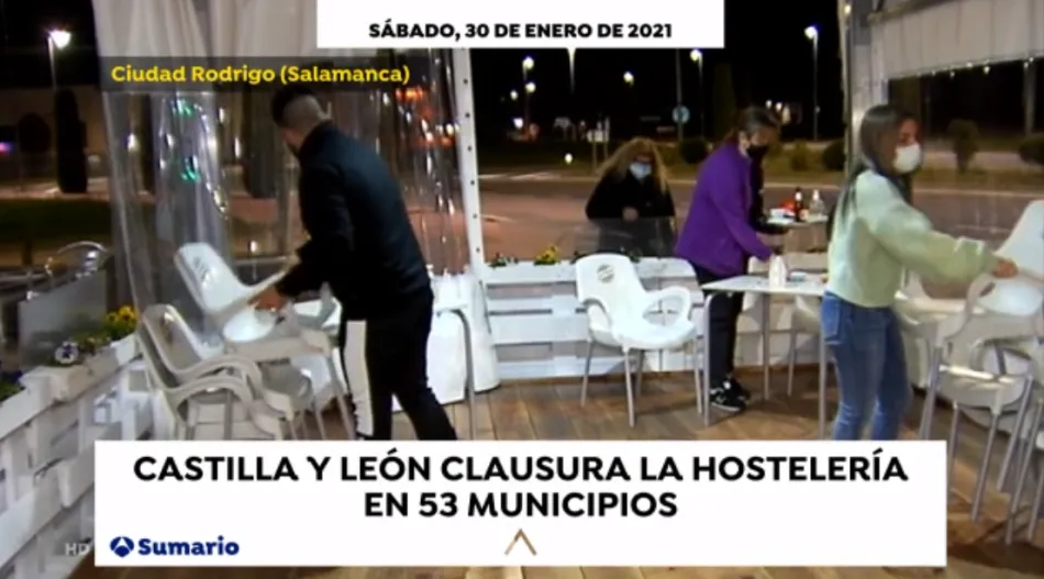 Foto 2 - Doblete de Ciudad Rodrigo en Antena 3 Noticias  