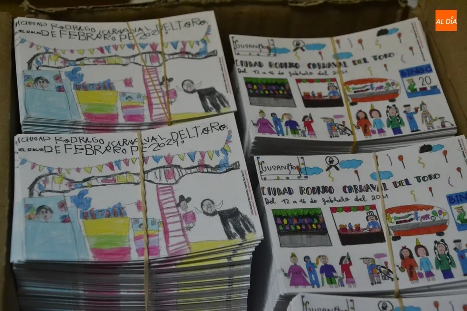 Disponibles las pegatinas de los dibujos ganadores del Concurso Infantil del Carnaval 2021  