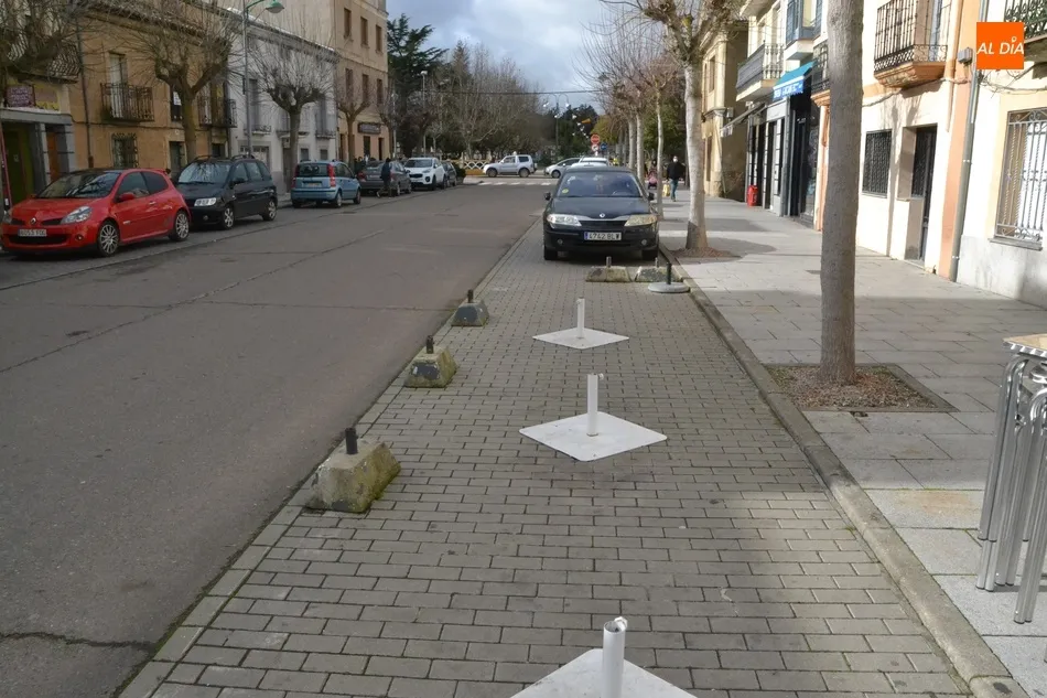 Foto 5 - Ciudad Rodrigo vive su primer d&iacute;a sin terrazas  