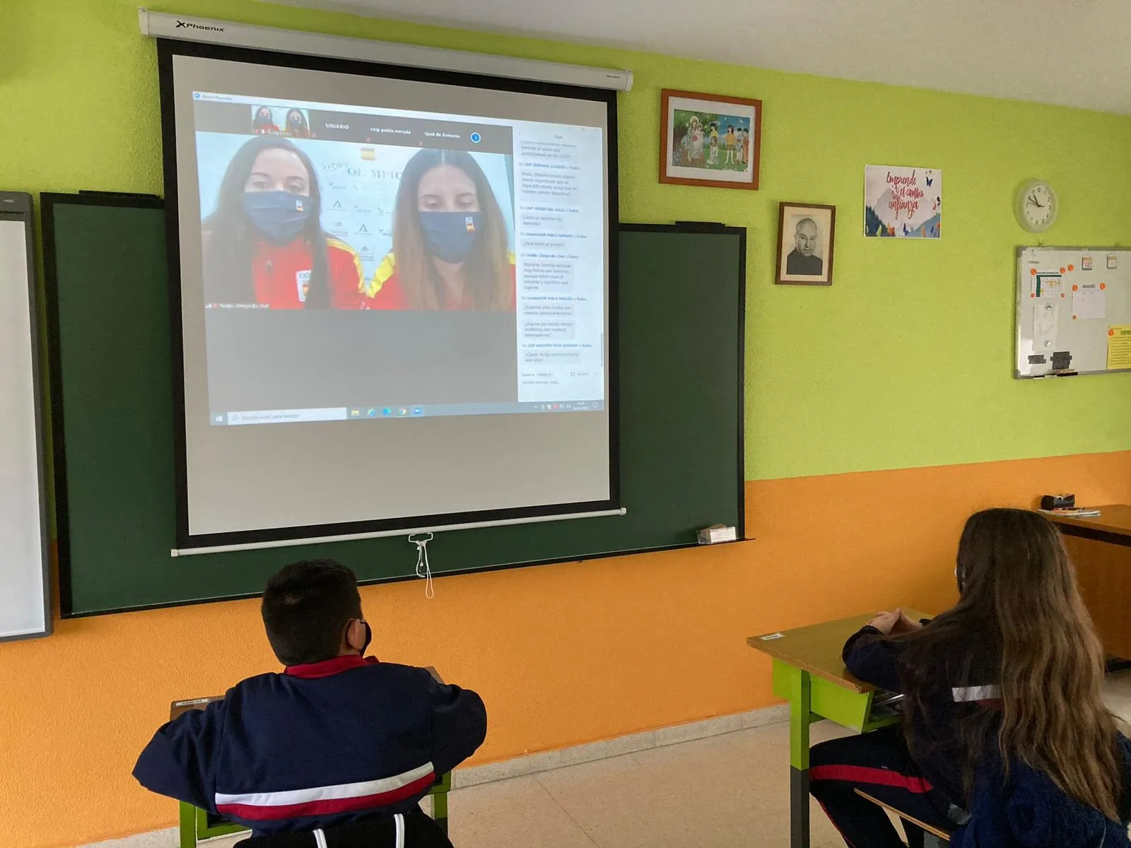 Foto 8 - Los miembros del Colegio Misioneras-Santa Teresa celebran distanciados su fiesta anual  