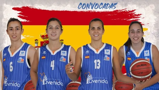 Las cuatro convocadas del Avenida / CB Avenida