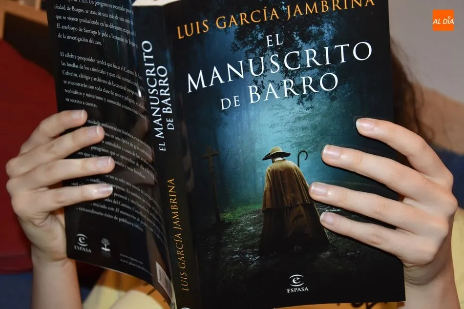 Foto 2 - Luis Garc&iacute;a Jambrina, El manuscrito de barro, mapa del Camino de Santiago  