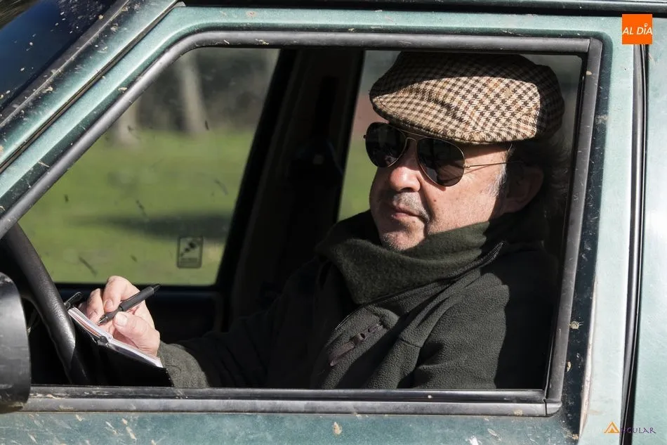 El ganadero Alberto Orive en su ganadería ubicada en Villares de Yeltes | Fotos: Pablo Angular