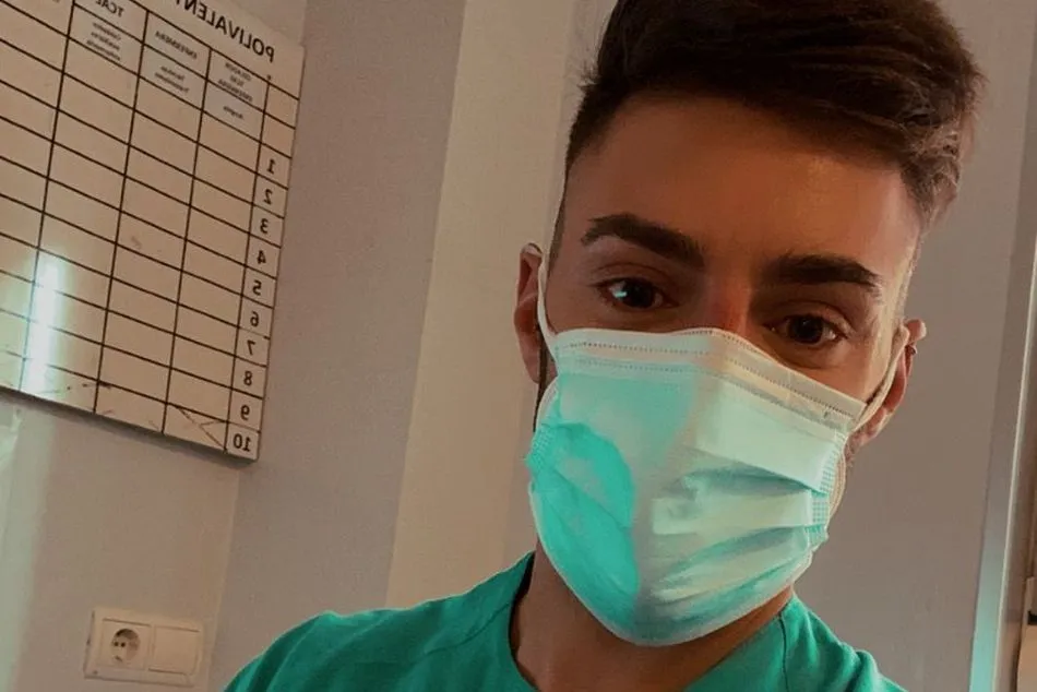 Rubén Cañizares, enfermero de Urgencias del Hospital Clínico de Salamanca