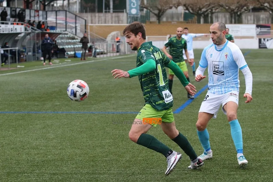 Isma Cerro, justo antes de realizar un control