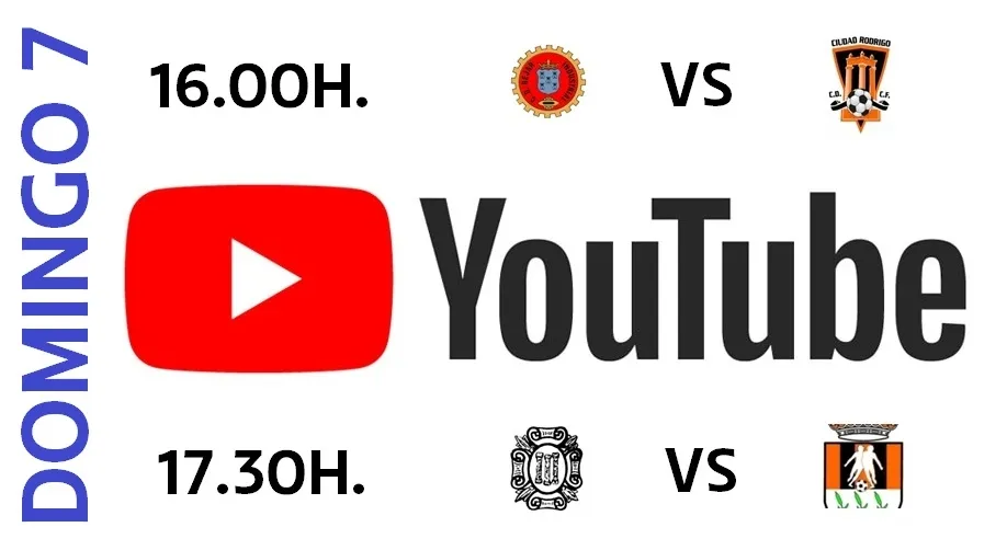 Este domingo, doblete en directo en YouTube de los Seniors del Ciudad Rodrigo CF y el III Columnas  
