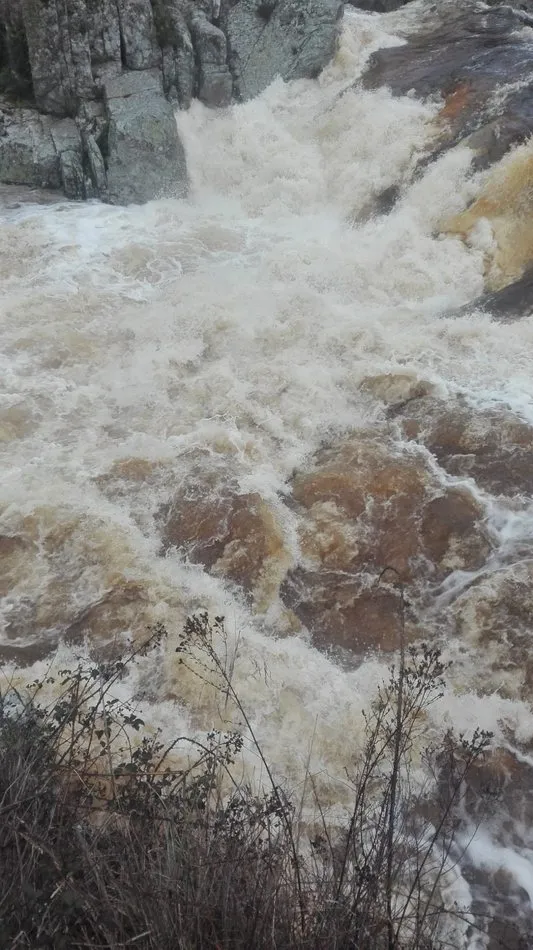 Foto 2 - Espectacular aspecto del Pozo de los Humos tras las lluvias  