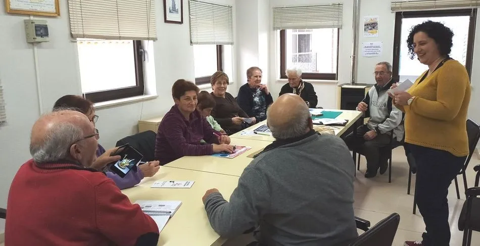 Foto 2 - Enredad@s en Salamanca, proyecto rural de participaci&oacute;n intergeneracional