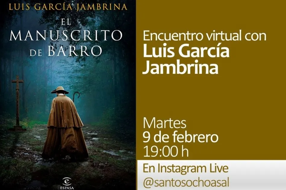Foto 2 - Luis Garc&iacute;a Jambrina firmar&aacute; este s&aacute;bado ejemplares de&nbsp;&lsquo;El manuscrito de barro&rsquo;    &nbsp;  