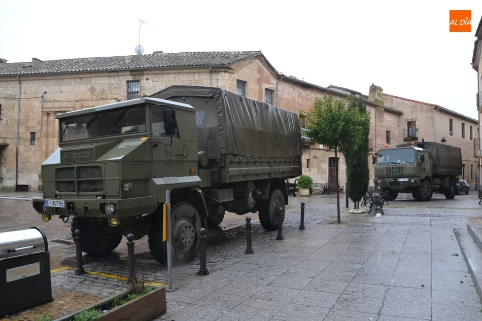 Foto 4 - Efectivos del Ej&eacute;rcito de Tierra desinfectan el Hospital de la Pasi&oacute;n  