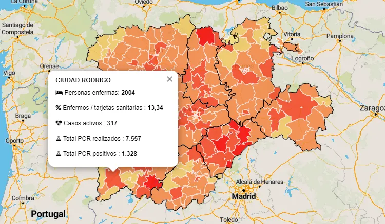 Jornada muy favorable sin positivos y con notables bajadas de la incidencia quincenal y los casos...