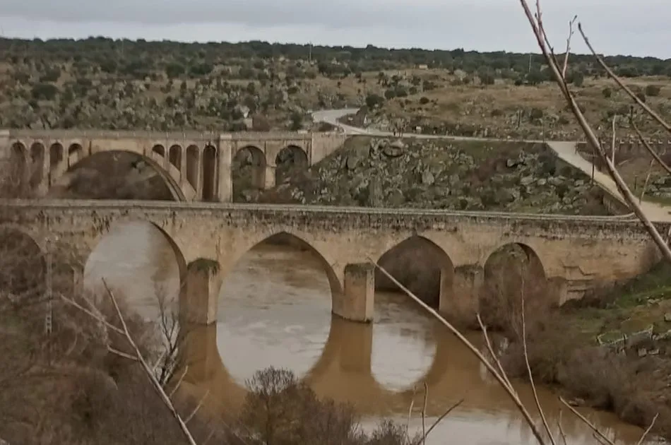 Foto 3 - As&iacute; baja el Tormes a su paso por Ledesma tras las lluvias de los &uacute;ltimos d&iacute;as&nbsp;