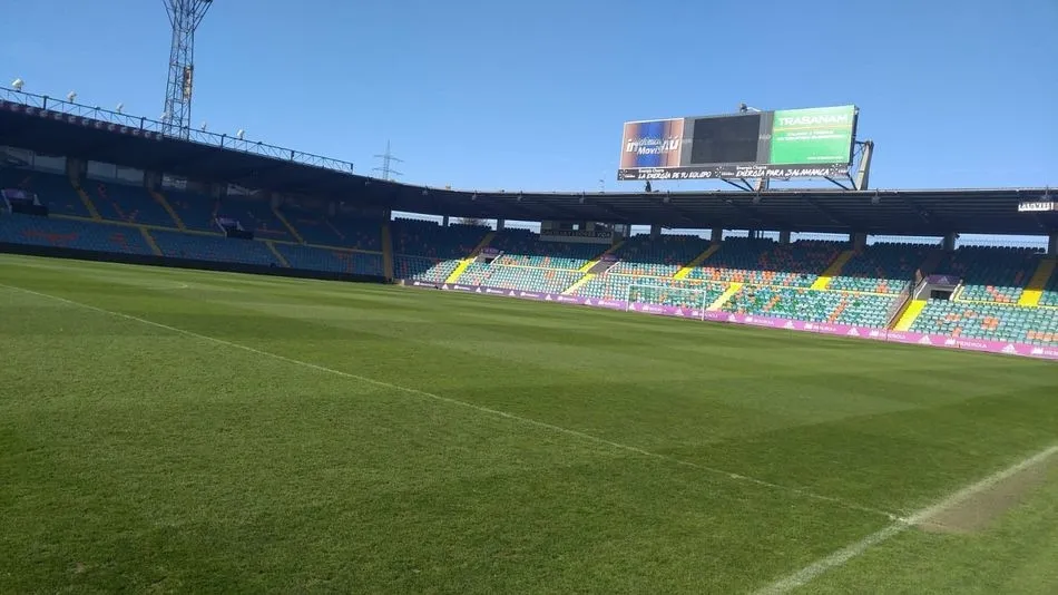 Imagen de archivo del estadio Helmántico