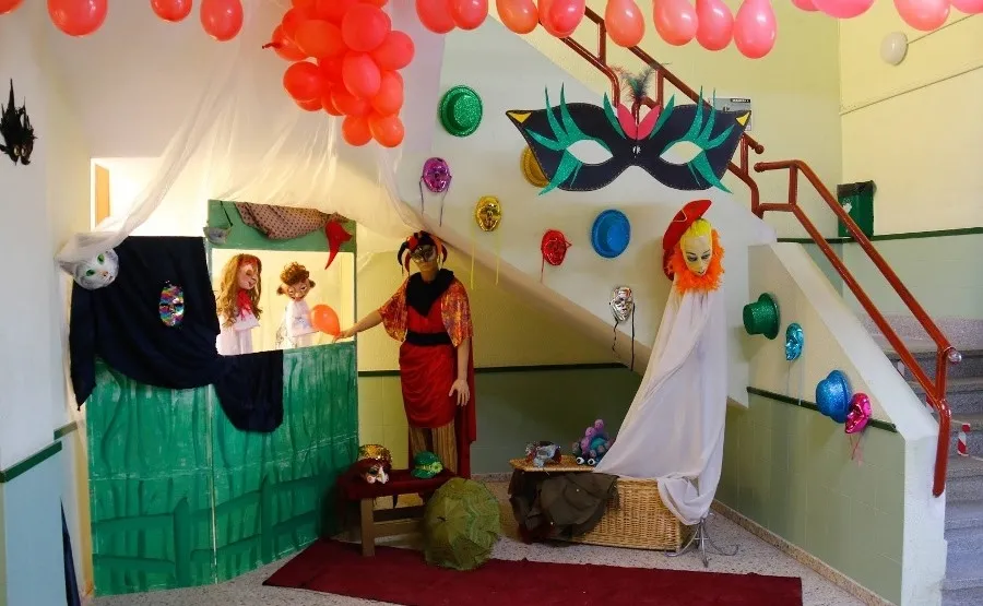 Foto 2 - En el IES Mateo Hern&aacute;ndez se reinventa para la celebraci&oacute;n del carnaval