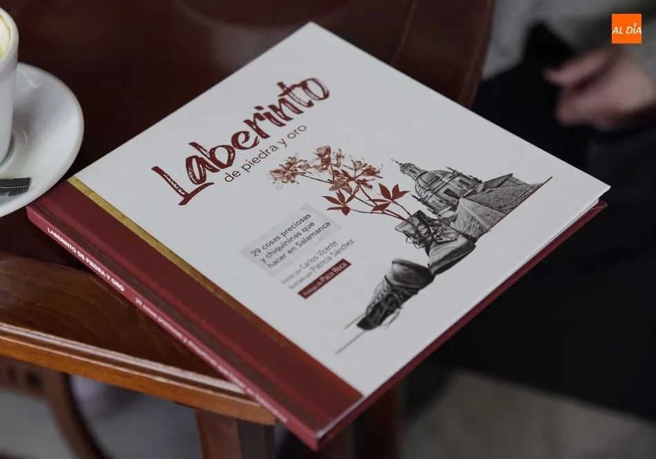 Foto 3 - Carlos Vicente y Patricia S&aacute;nchez, un libro que es un Laberinto salmantino  