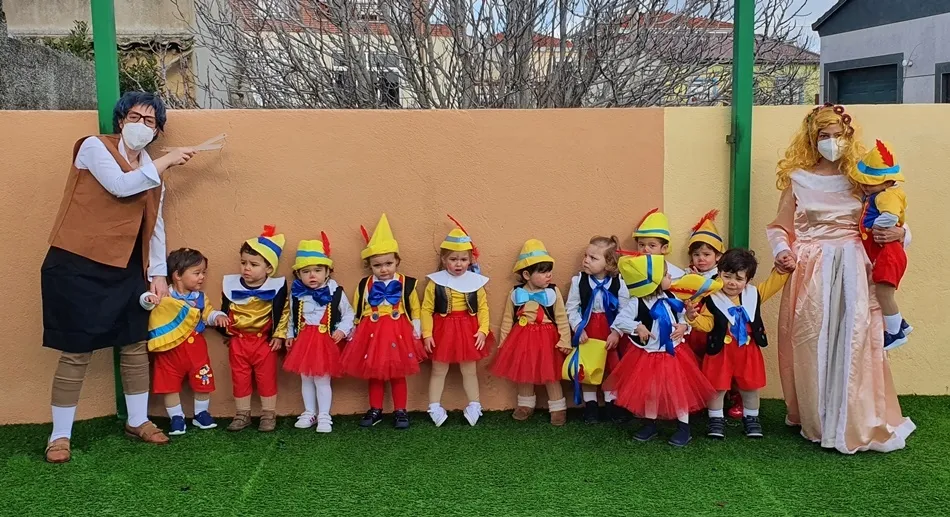 Los peques de La Pequeña Fuente se convierten en Pinocho  