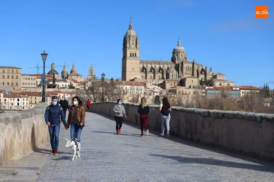Foto 7 - El buen tiempo atrae a numerosos vecinos a las terrazas de Salamanca