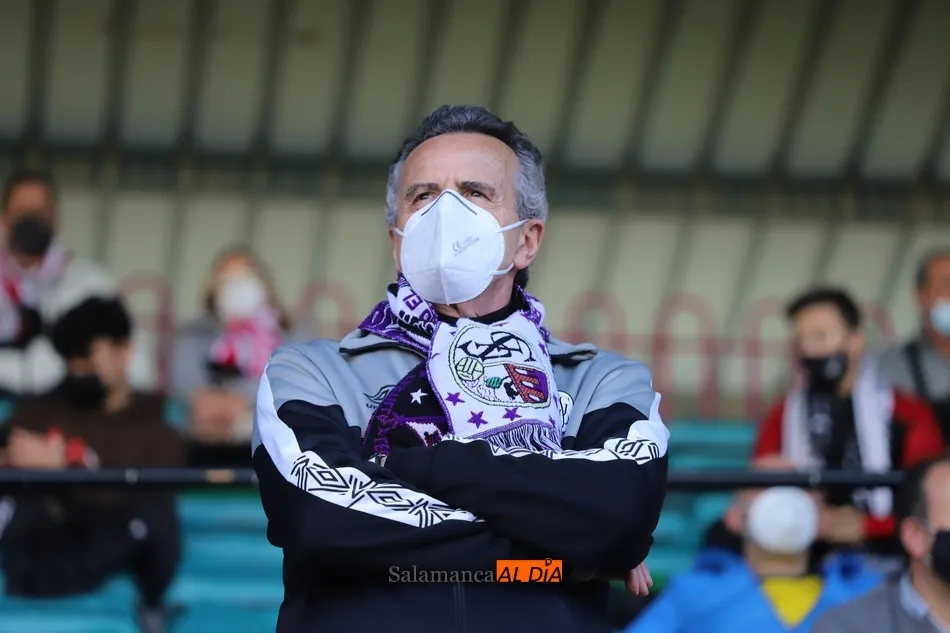Foto 2 - El Salamanca UDS y su afici&oacute;n viven su aciago San Valent&iacute;n en el Helm&aacute;ntico