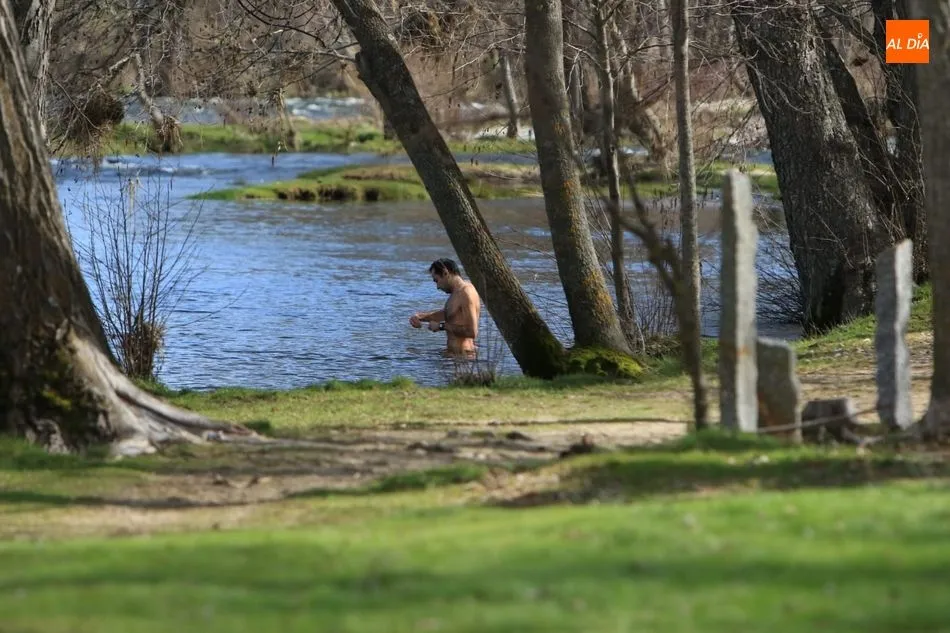 Foto 4 - Un &ldquo;refrescante&rdquo; ba&ntilde;o en el Tormes en Puente del Congosto