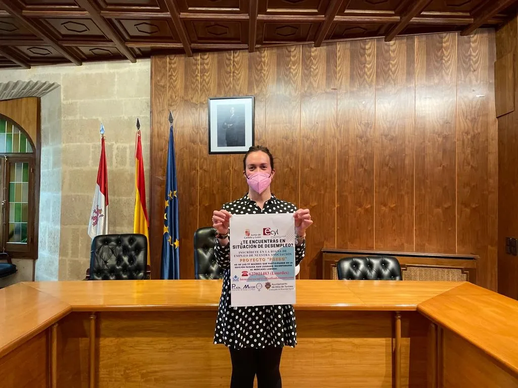 Lourdes Vaquero, concejala de Bienestar Social del Ayuntamiento de Alba de Tormes