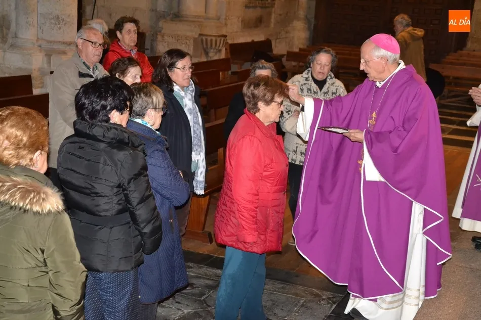 Foto de archivo de la celebración del Miércoles de Ceniza en la catedral de Ciudad Rodrigo