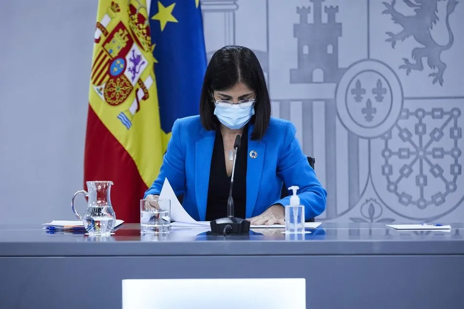 La ministra de Sanidad, Carolina Darias. Foto: EP