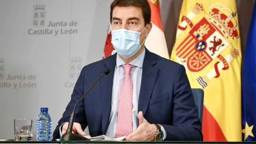 El consejero de la Presidencia, Ángel Ibáñez