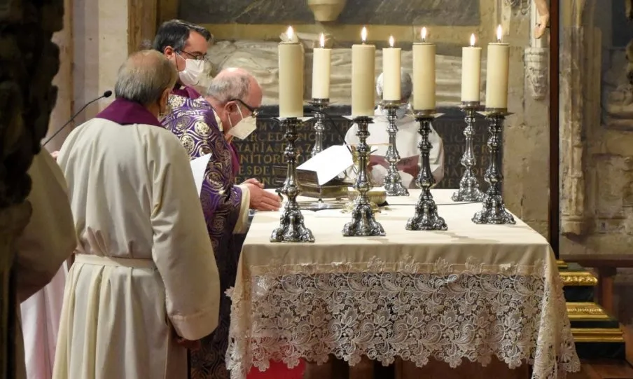 La misa por el rito hispano-mozárabe será en la Catedral Vieja. Foto de Óscar García Rodríguez - DIÓCESIS DE SALAMANCA