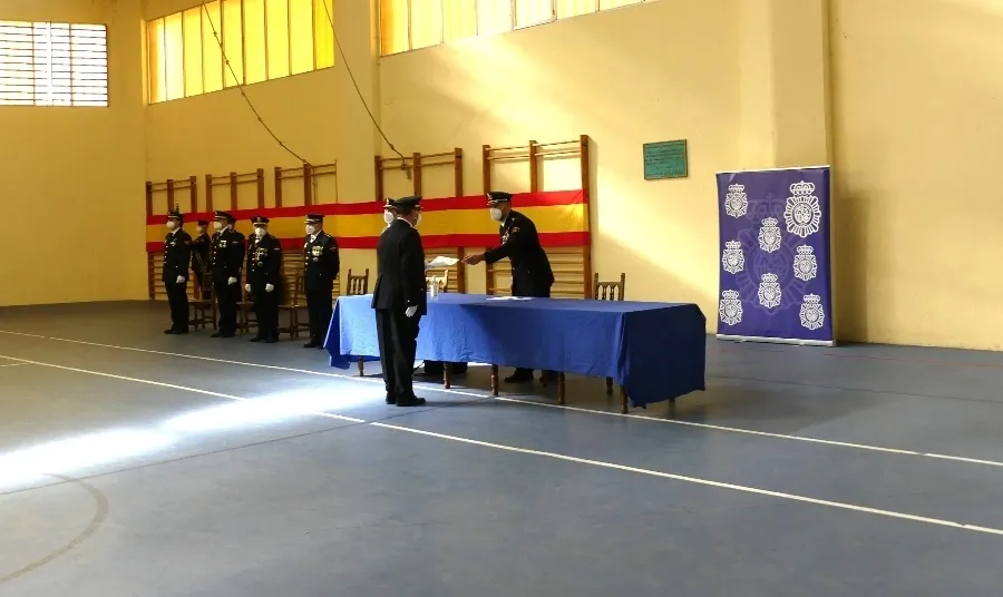 Foto 7 - Acto de jura en Salamanca para tres nuevos inspectores de la Polic&iacute;a Nacional