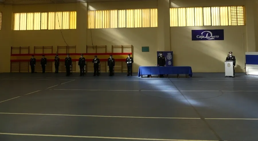 Foto 3 - Acto de jura en Salamanca para tres nuevos inspectores de la Polic&iacute;a Nacional
