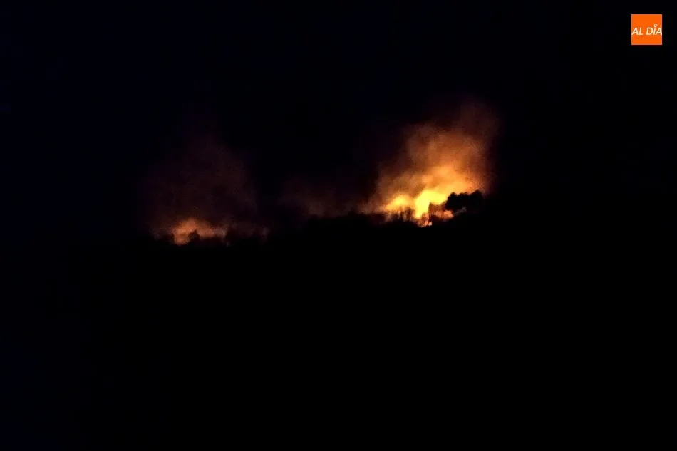 Foto 3 - Declarado un incendio en la zona de Las Cuadrillas de El Casta&ntilde;ar